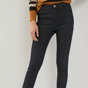 NWT Pilcro Shimmer High-Rise Denim Leggings sz 27